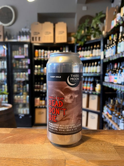 Third Moon Brewing Company Vanilla Bean Dead Don't Die Imperial Stout 8.4%