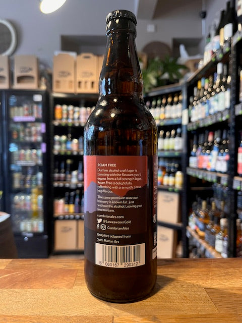 Cumbrian Legendary Ales Roam Free Lager 0.5%