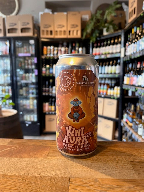 Left Handed Giant Kiwi Aura '25: Freestyle Hops NZ Hazy DIPA 8%