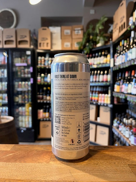 Rivington Brewing X Elmeleven First Thing At Dawn Smoothie Sour 5%