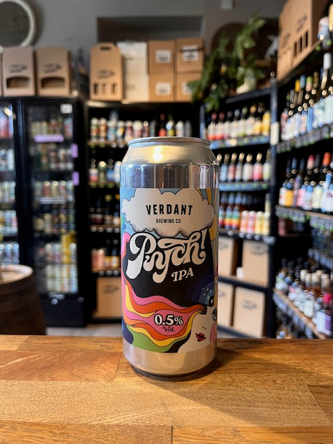 Verdant Brewing Pysch IPA 0.5% Low Alcohol