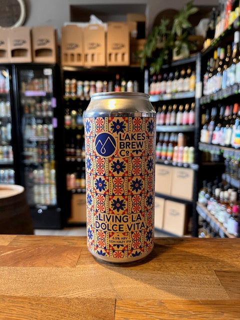 Lakes Brew Co. Living La Dolce Vita DDH Hazy IPA 6.5%