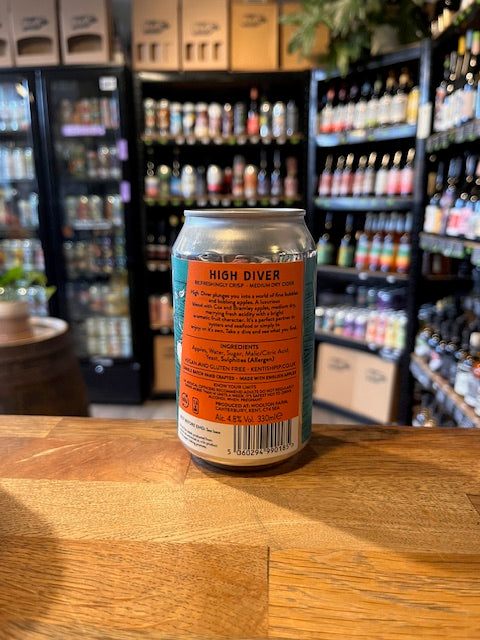 Kentish Pip High Diver Medium Dry Cider 4.8% (330ml)