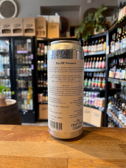 Baron Brewing Zip Off Trousers DIPA 8%