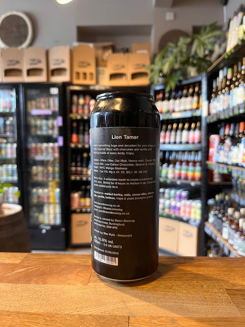 Baron Brewing Lion Tamer Imperial Stout 10%