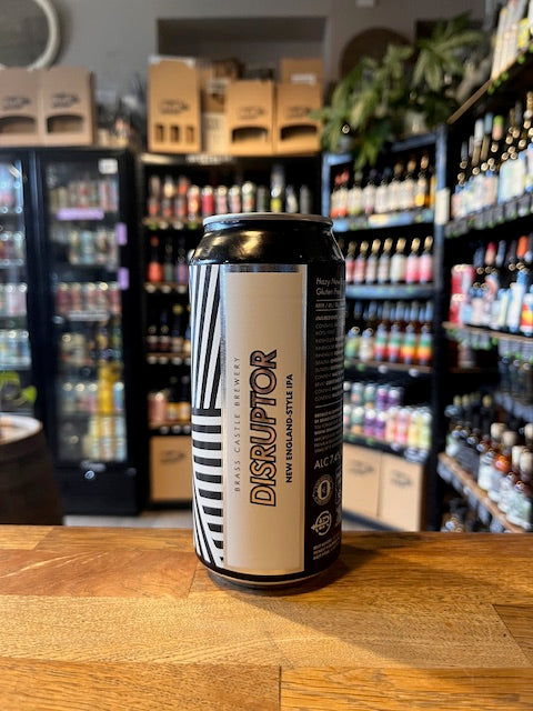 Brass Castle Disruptor New England Style IPA 7.4% (Gluten Free)