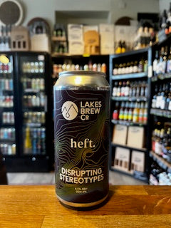 Lakes Brews Co X Heft Disrupting Stereotypes DDH IPA 6.5%