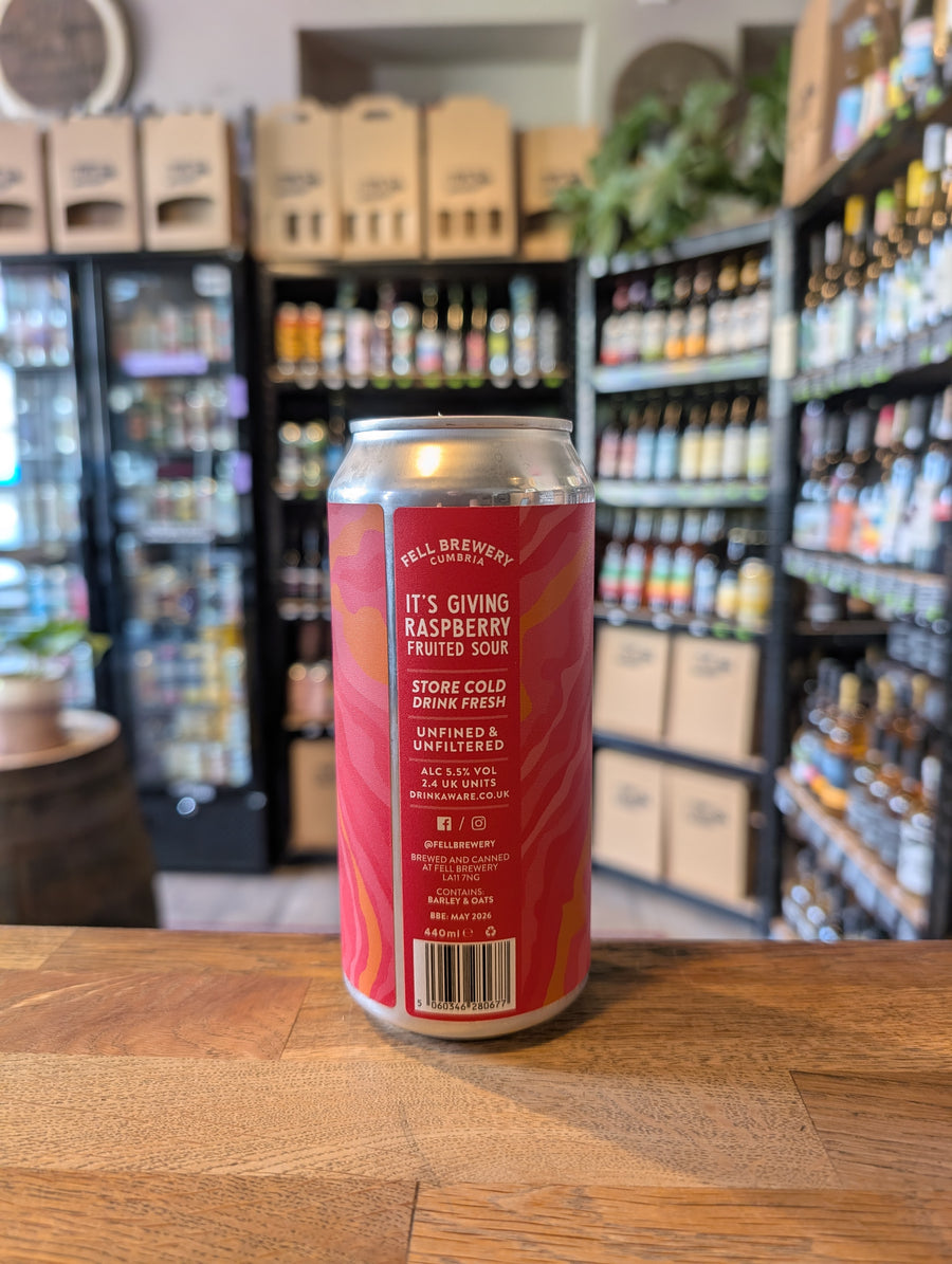 Fell Brewery It's Giving Raspberry Sour 5.5%