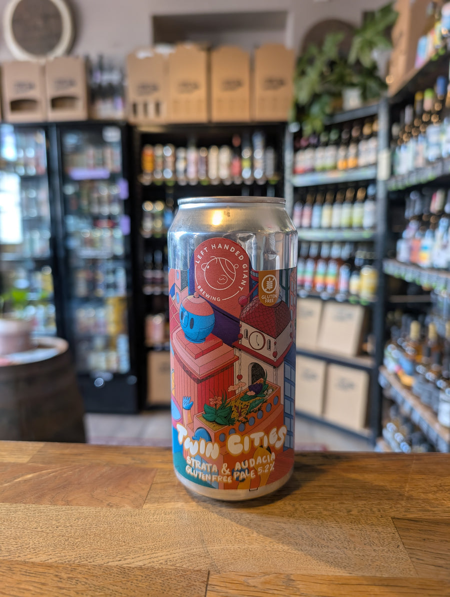 Left Handed Giant Twin Cities: Strata & Audacia Pale Ale 5.2% GLUTEN FREE