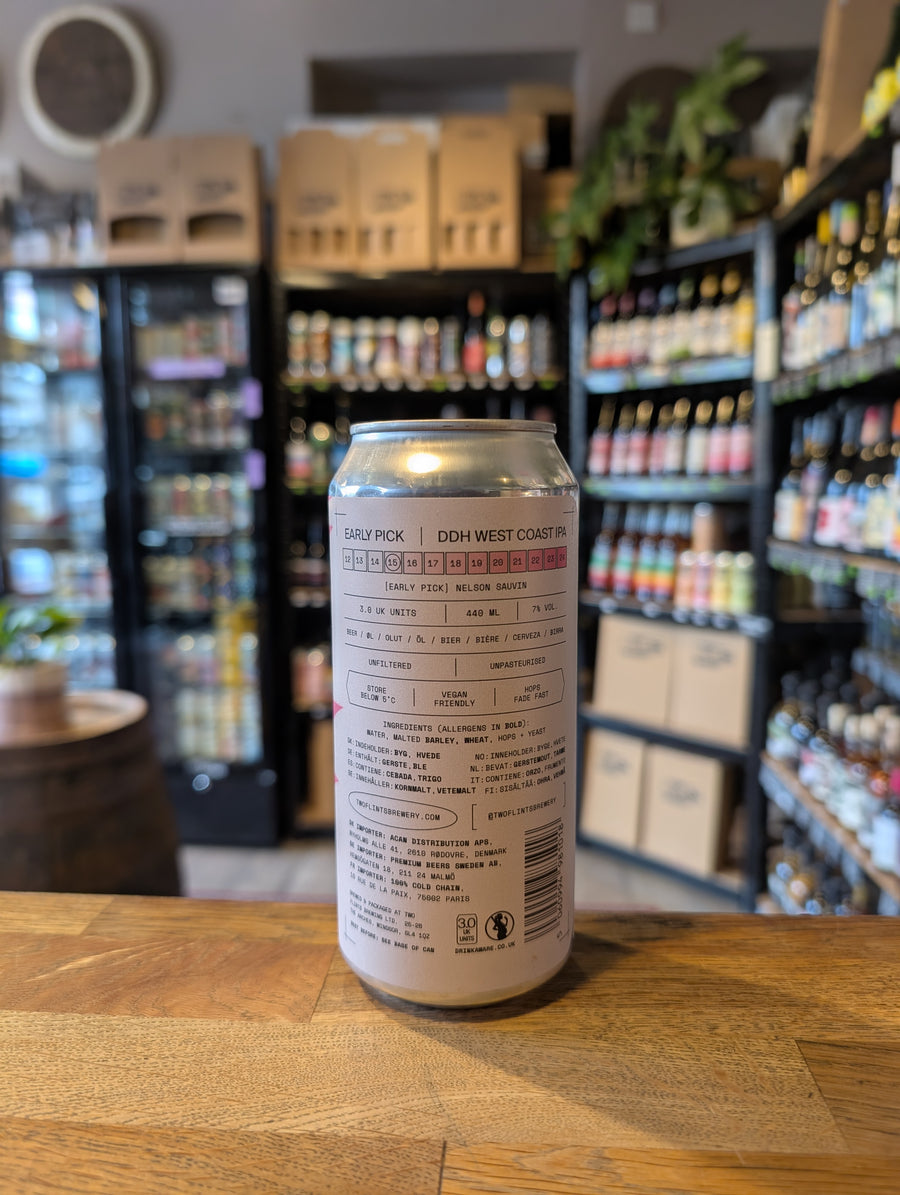 Two Flints X Verdant Early Pick Nelson DDH West Coast IPA 7%