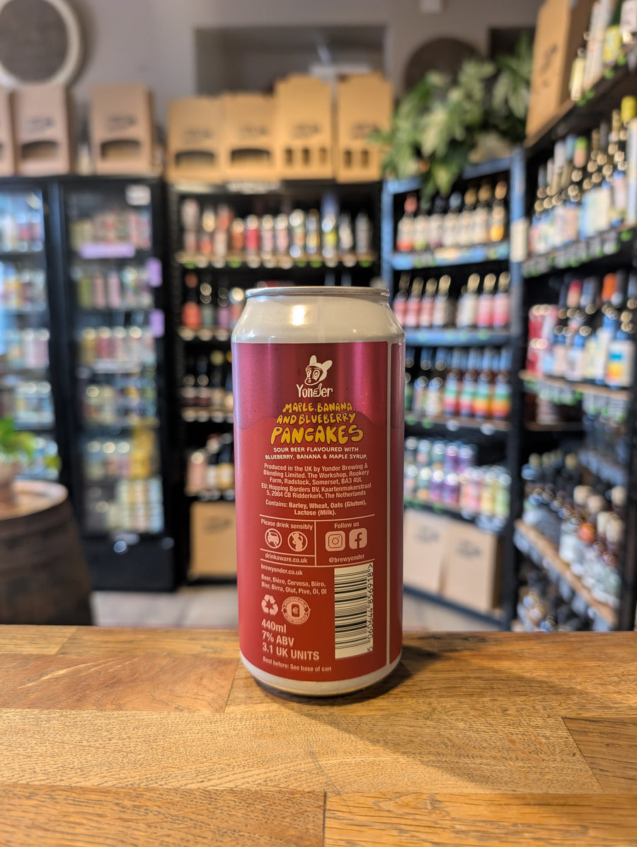 Yonder Blueberry & Banana Maple Pancake Stack Pastry Sour 7&