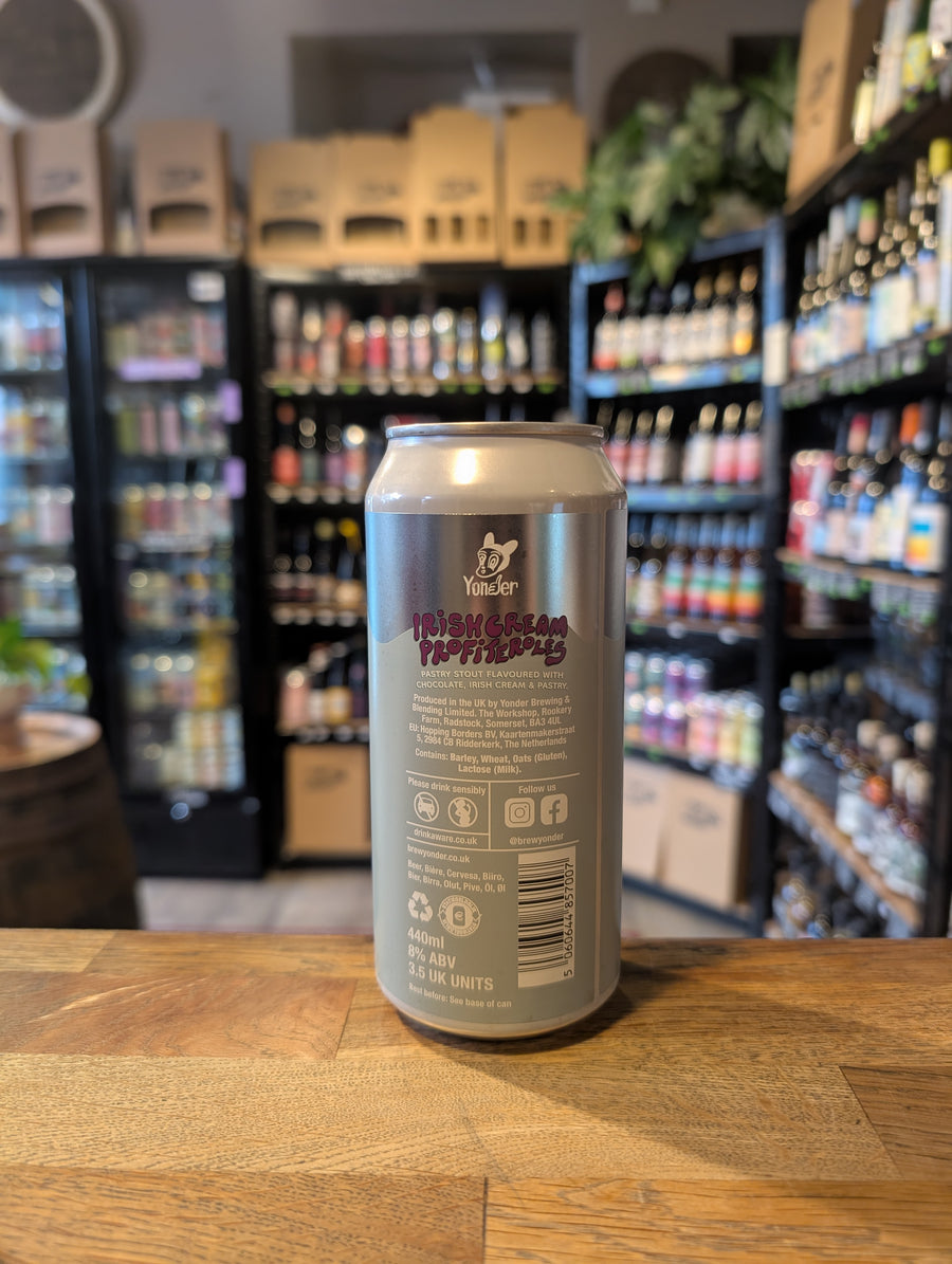 Yonder Irish Cream Profiteroles Pastry Stout 8%
