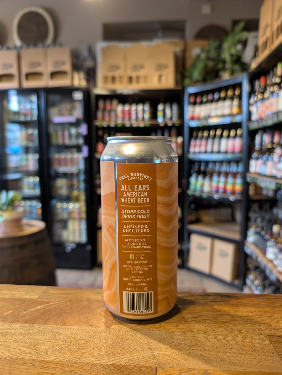Fell Brewery All Ears American Style Wheat Beer 3.9%