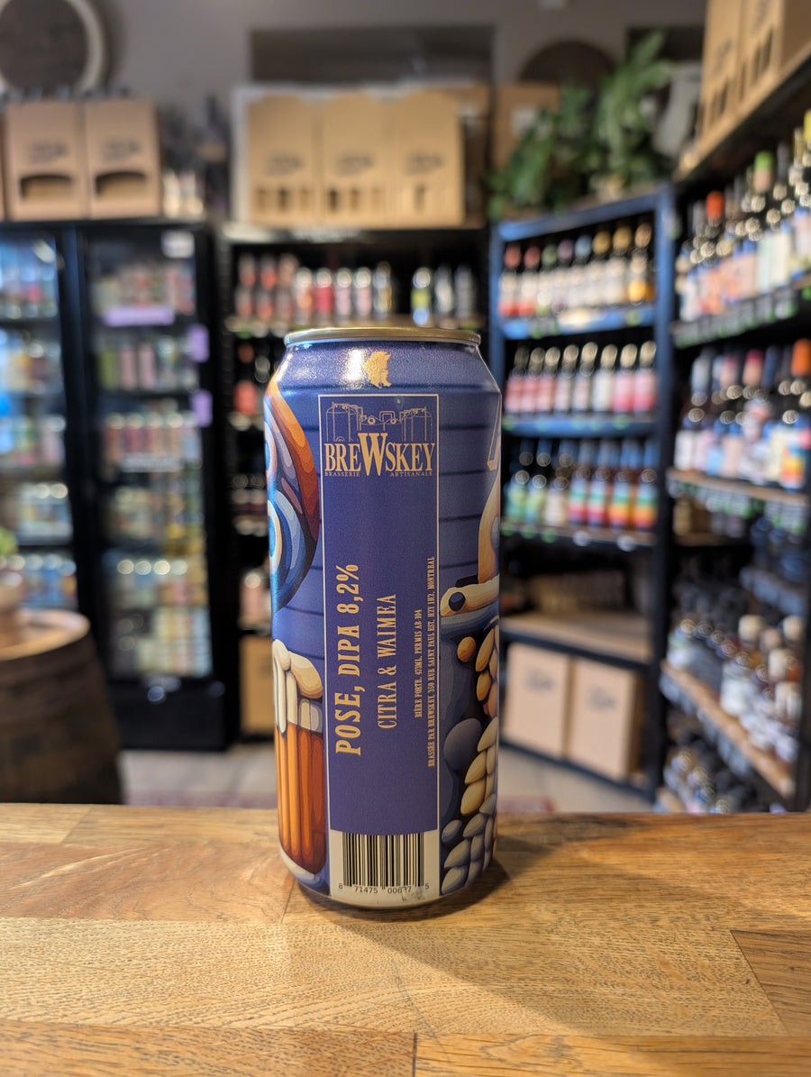Brewskey, Montreal, Canada - Pose DIPA 8%