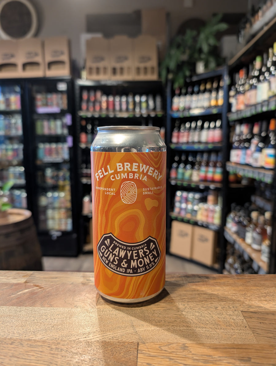 Fell Brewery Lawyers, Guns & Money NEIPA 5.9%