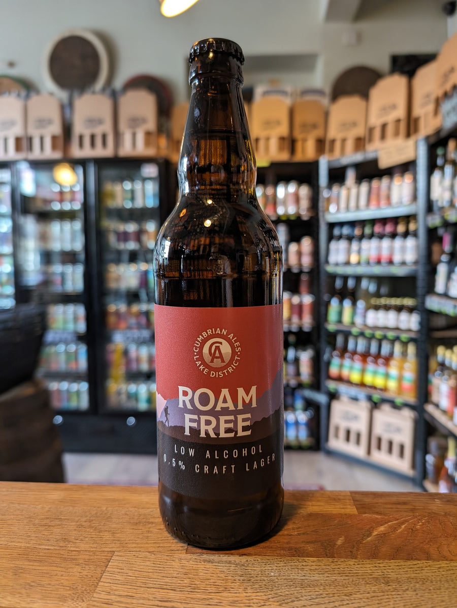 Cumbrian Ales Roam Free Low Alcohol Lager 0.5%