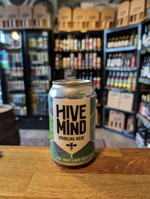 Hive Mind Honey & Hops Sparkling Mead 3.4% 330ml Can