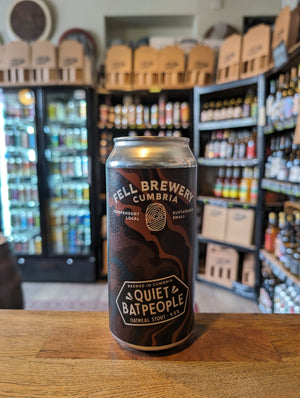 Fell Brewery Quiet Batpeople Oatmeal Stout 4.5%