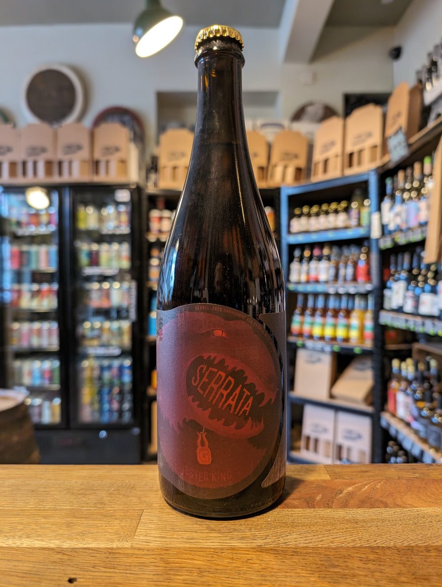 Jester King X Gigantic Brewing Serrata Barrel-aged Wild beer with Japanese Red Shiso 6.3% (750ml Bottle)