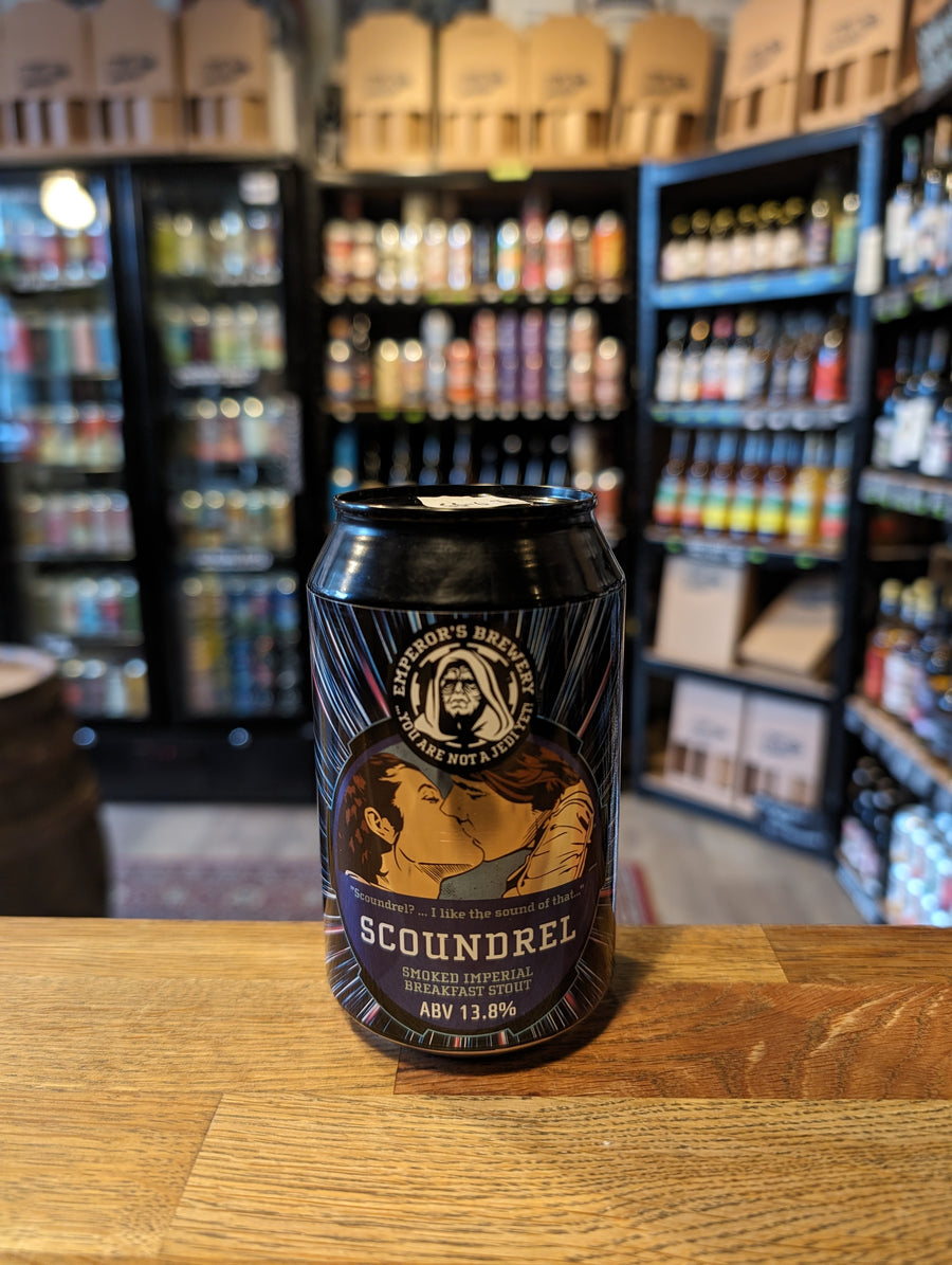 Emperors Brewery Scoundrel Smoked Imperial Breakfast Stout 13.8% (330ml)