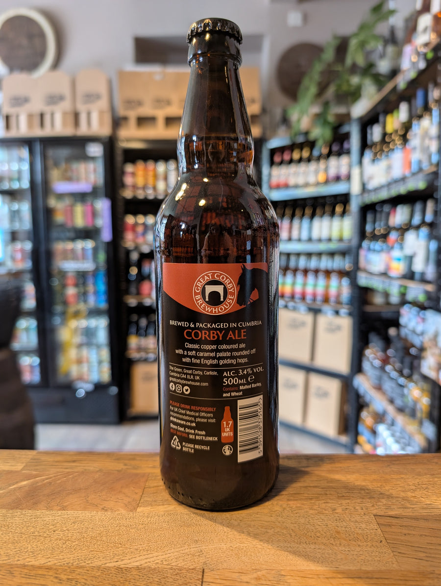 Great Corby ‘Corby’ Ale 3.8% GLUTEN FREE