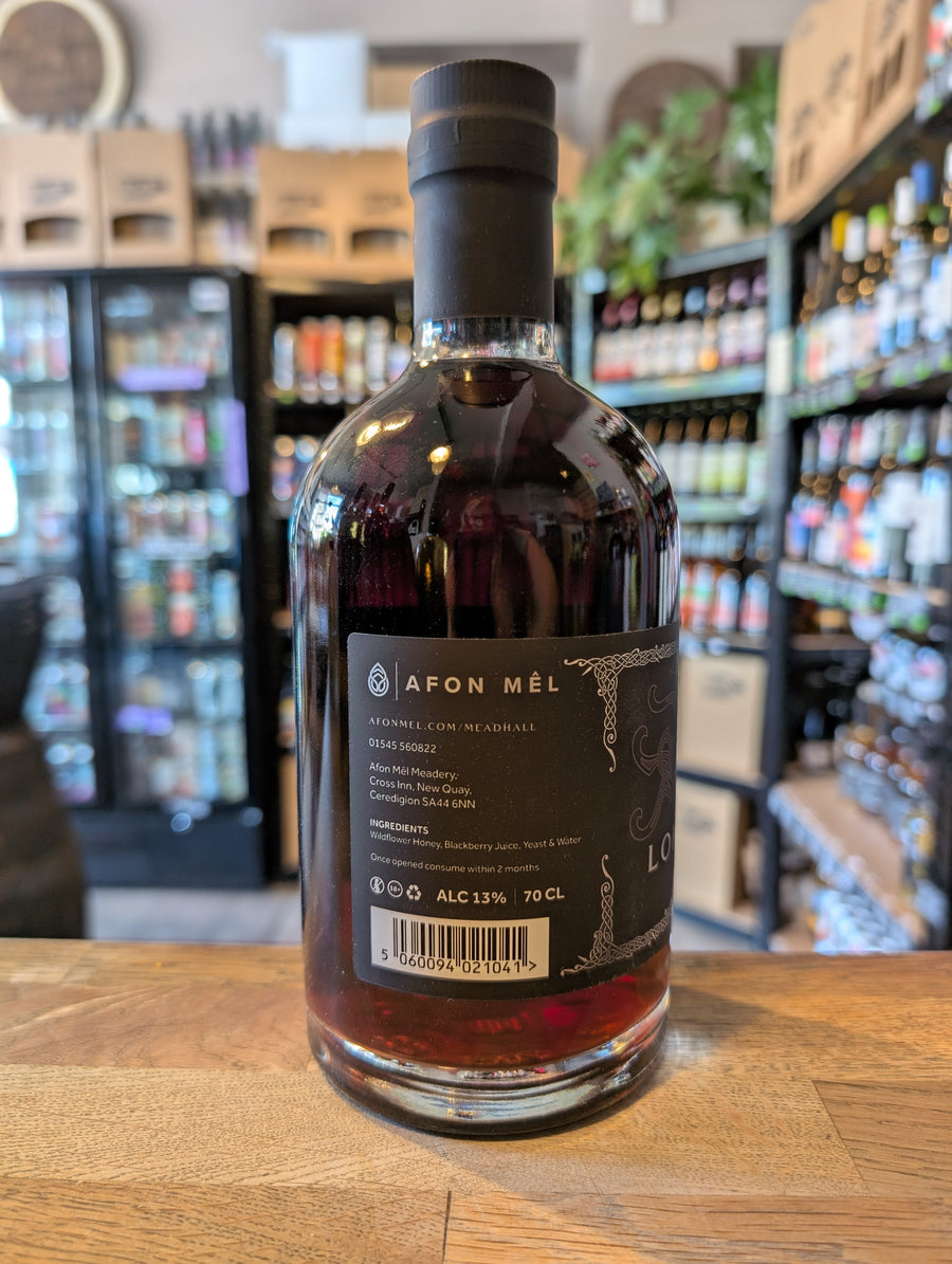 Afon Mel Lokis Tears Blackberry Mead 13%