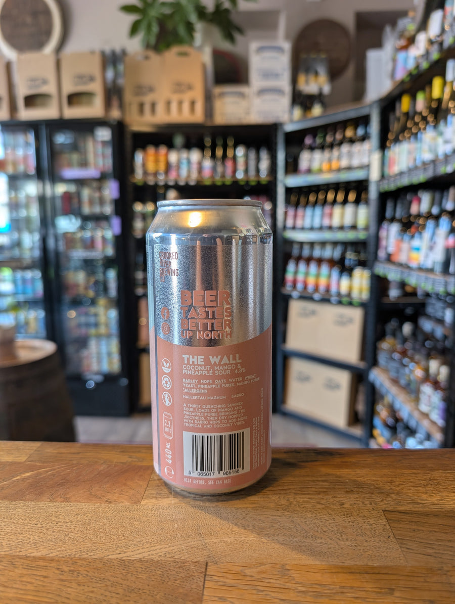 Crooked River Brewing Co. The Wall: Coconut, Mango & Pineapple Sour 4.8%