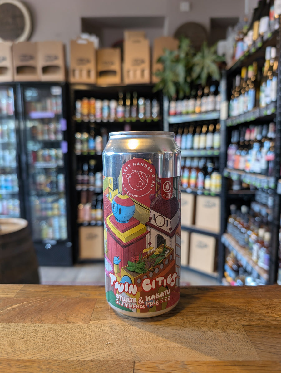 Left Handed Giant Twin Cities: Strata & Wakatu Pale Ale 5.2% GLUTEN FREE