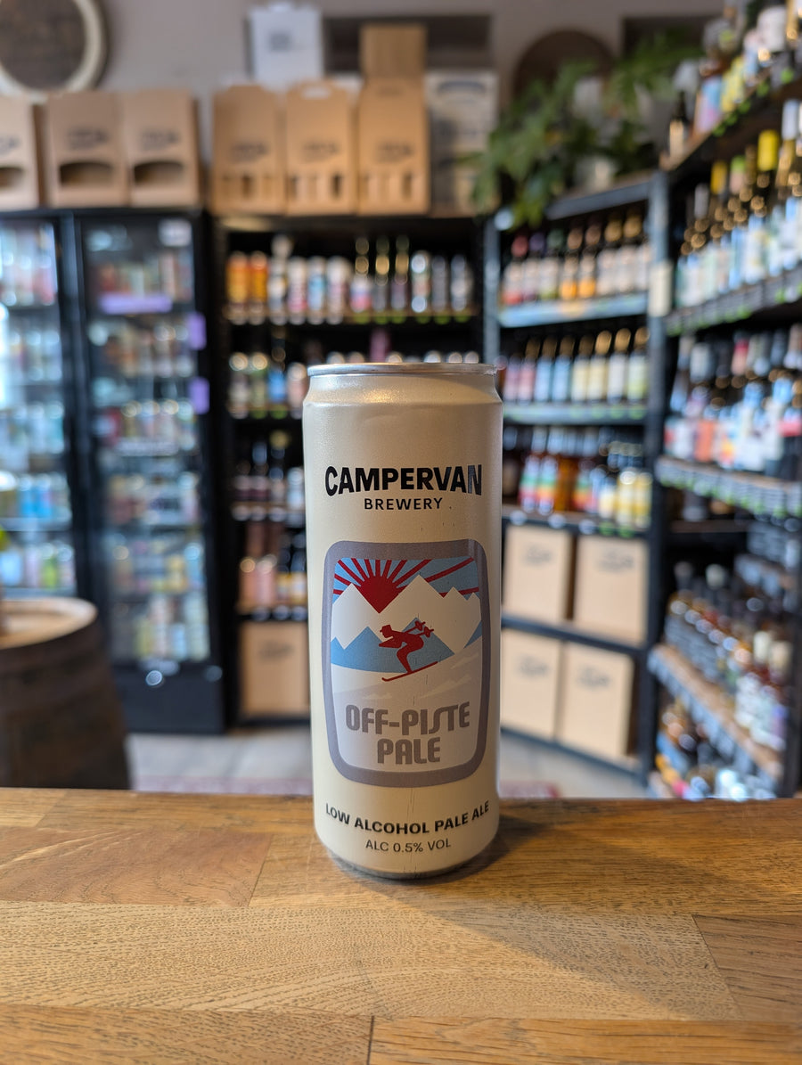 Campervan Brewery Off Piste Pale 0.5% LOW ALCOHOL & GLUTEN FREE