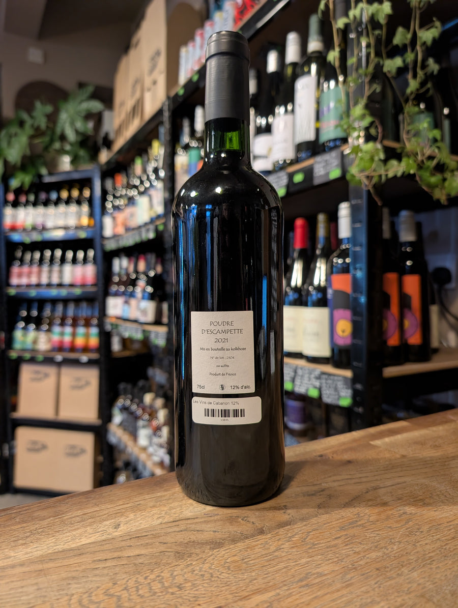 Alain Castex La Poudre d’Escampette Les Vins de Cabanon (2021) 12%