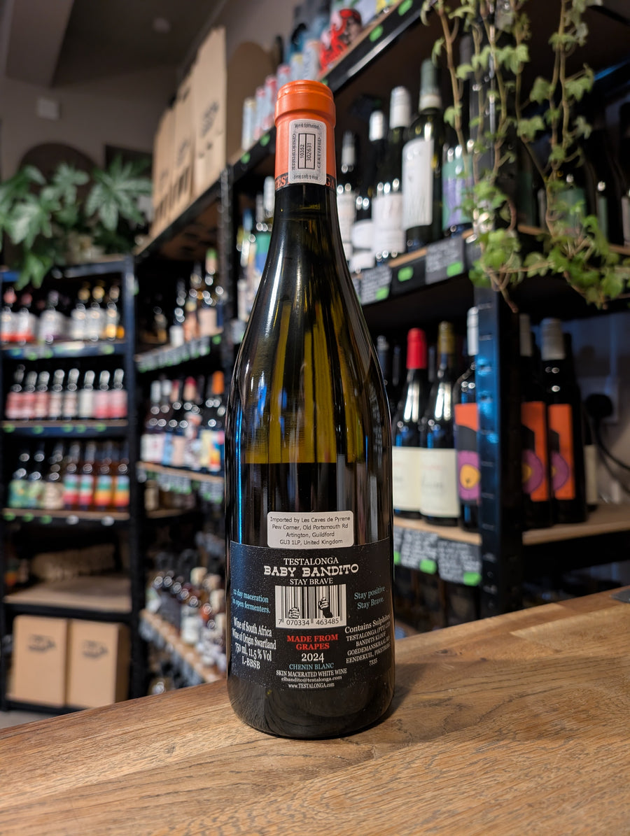 Stay Brave Chenin Testalonga Baby Bandito Orange Wine (2024) 11.5%