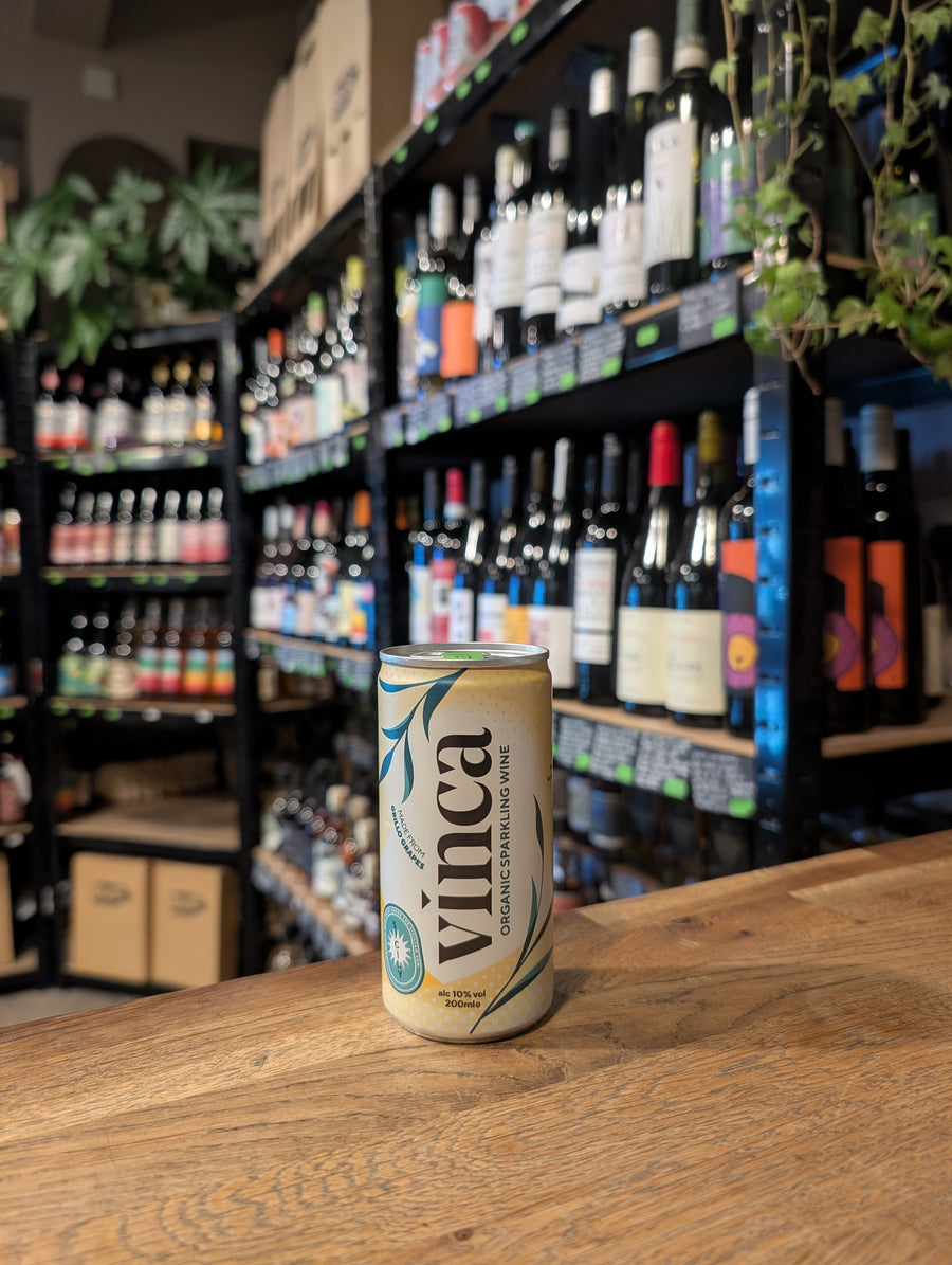 Vinca Organic Canned Sparkling Wine 10% (200ml Can)