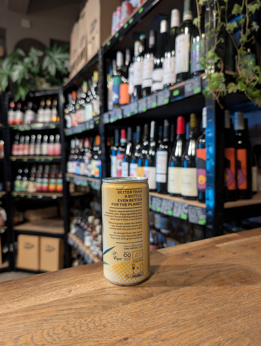 Vinca Organic Canned Sparkling Wine 10% (200ml Can)