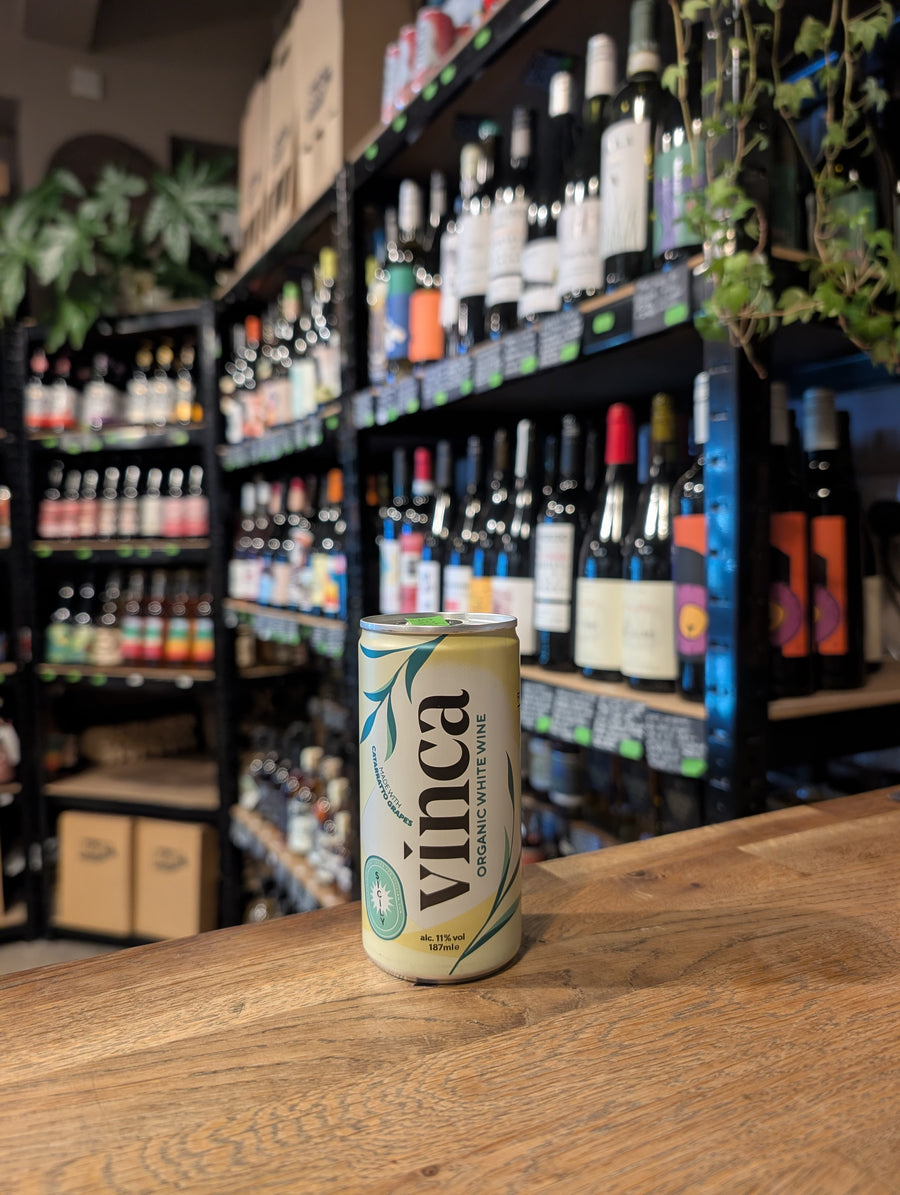 Vinca Organic Canned White Wine 11% (187ml Can)