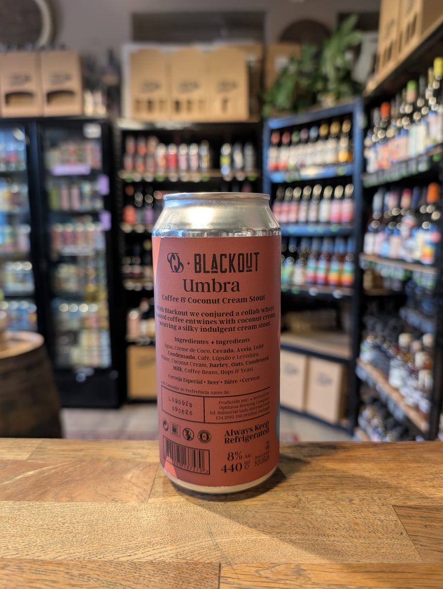 Ophiussa Brewing, Portugal - Umbra Cream Stout 8%