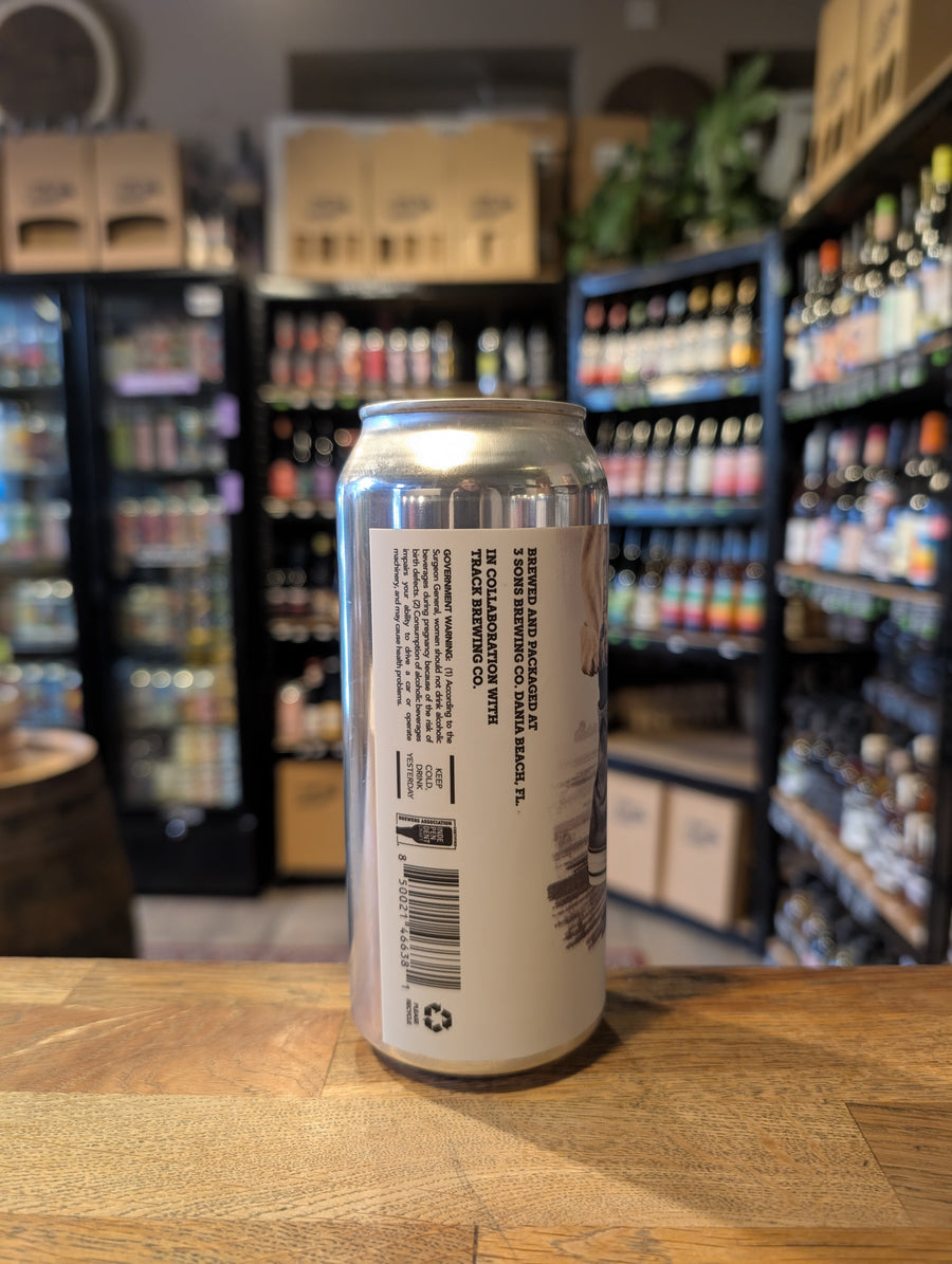 3 Sons Brewing Co, Florida X Track Brewing - Fresh Creases West Coast DIPA 9%