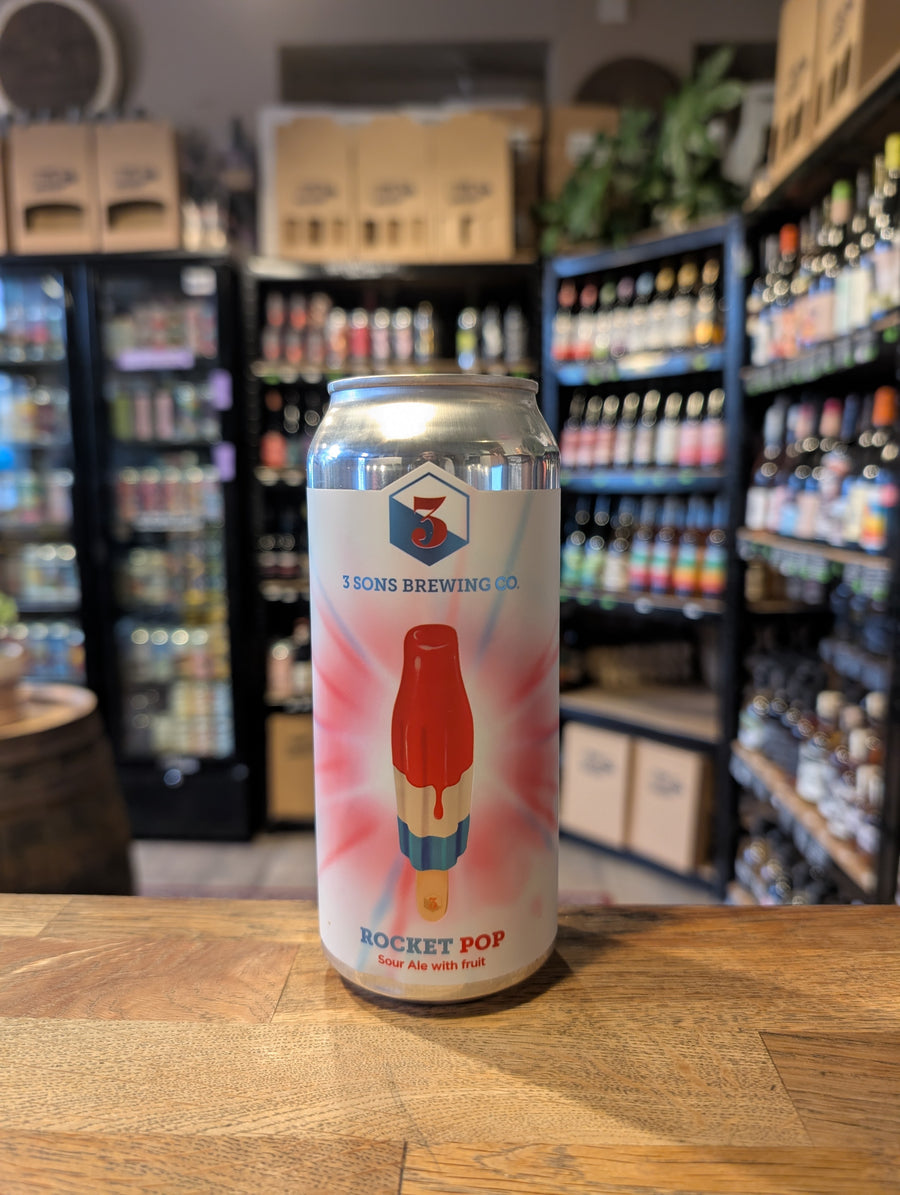 3 Sons Brewing Co, Florida - Rocket POP Sour 8%