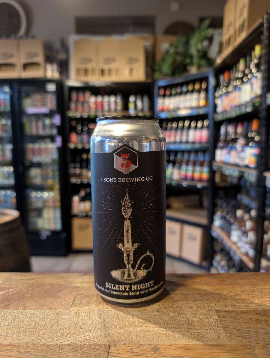 3 Sons Brewing Co, Florida - Silent Night Imperial Hot Chocolate Stout 10%