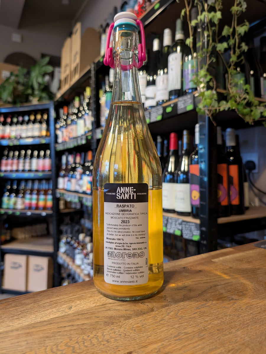 Anne Santi 'Raspato Bianco', Pet Nat (2023) 12%