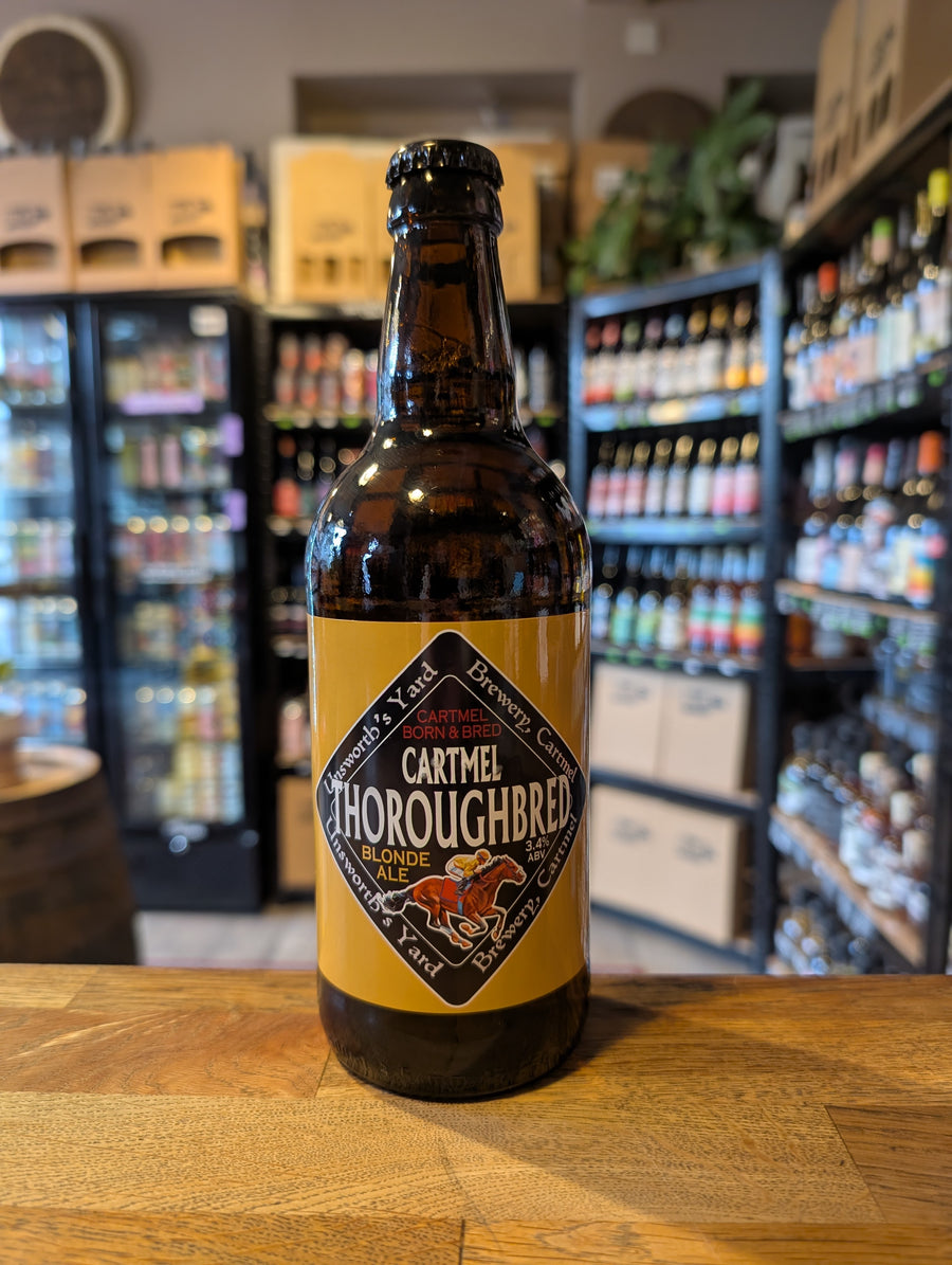 Unsworth Yard Brewery Cartmel Throroughbred Blonde Ale 3.5%