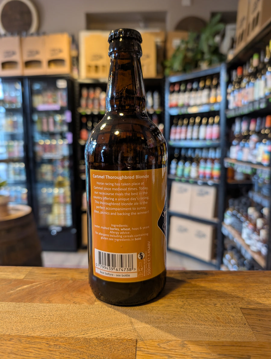 Unsworth Yard Brewery Cartmel Throroughbred Blonde Ale 3.5%