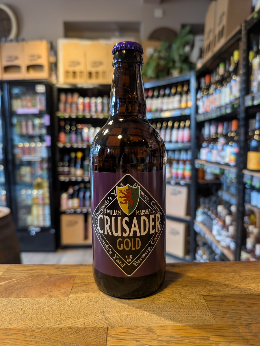 Unsworths Yard Brewery Crusader Gold Ale 4.1%