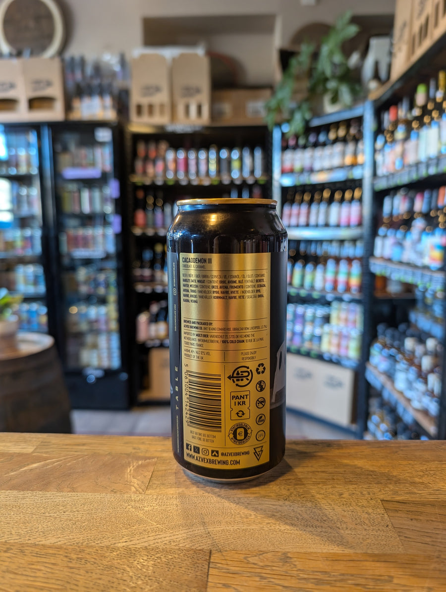 Azvex Brewing Cacaodemon III Imperial Stout 12%