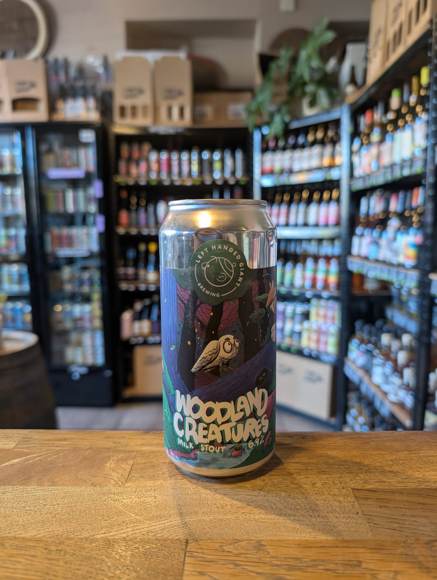 Left Handed Giant Woodland Creatures Milk Stout 6.9%
