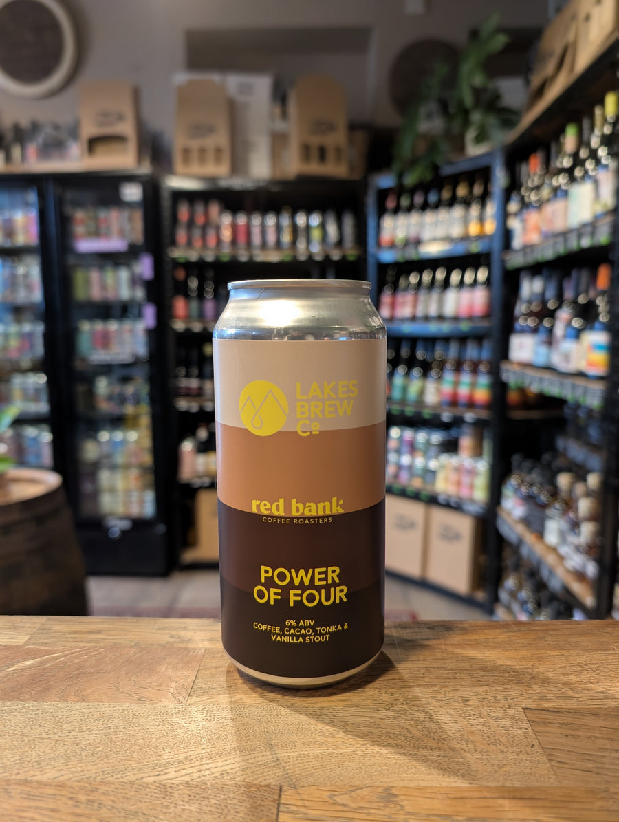 Lakes Brew Co Power of Four Coffee, Cacao, Tonka & Vanilla Stout 6%