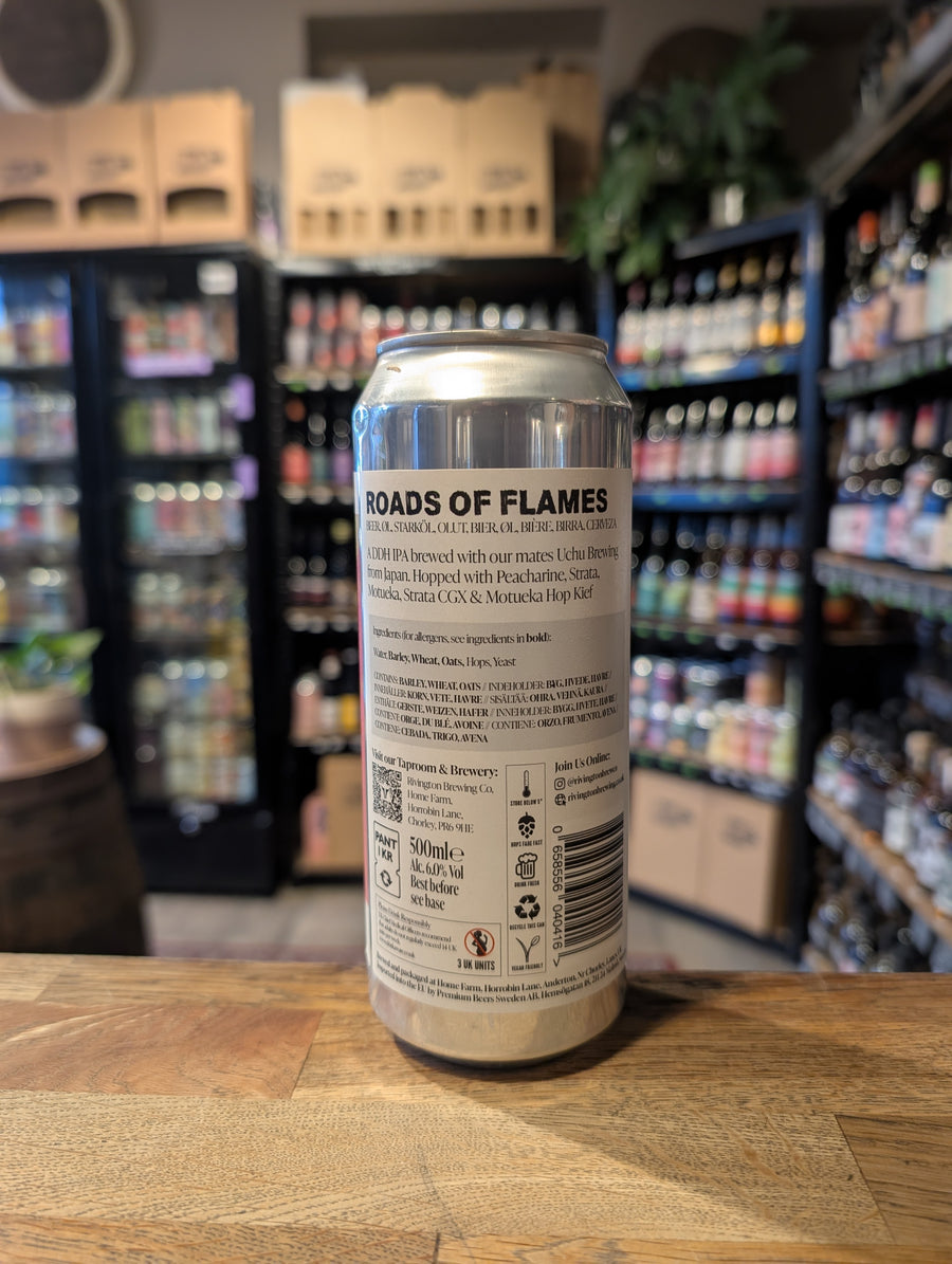 Rivington Brewing Road of Flames IPA 6%