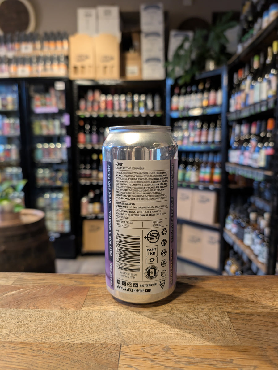 Azvex Brewing SCOOP Blueberry Cheesecake Ice Cream Sour 6%