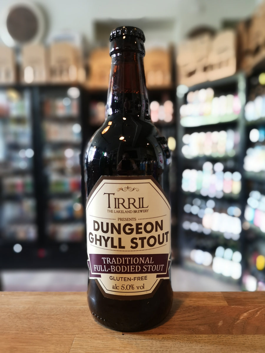 Tirril Brewery Dungeon Ghyll Stout 5% GLUTEN FREE