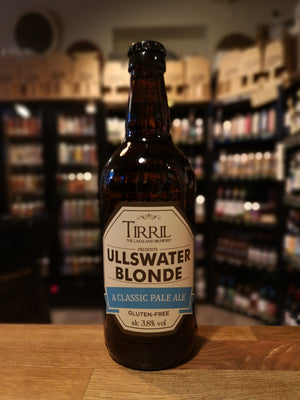 Tirril Brewery Ullswater Blonde 3.8% GLUTEN FREE